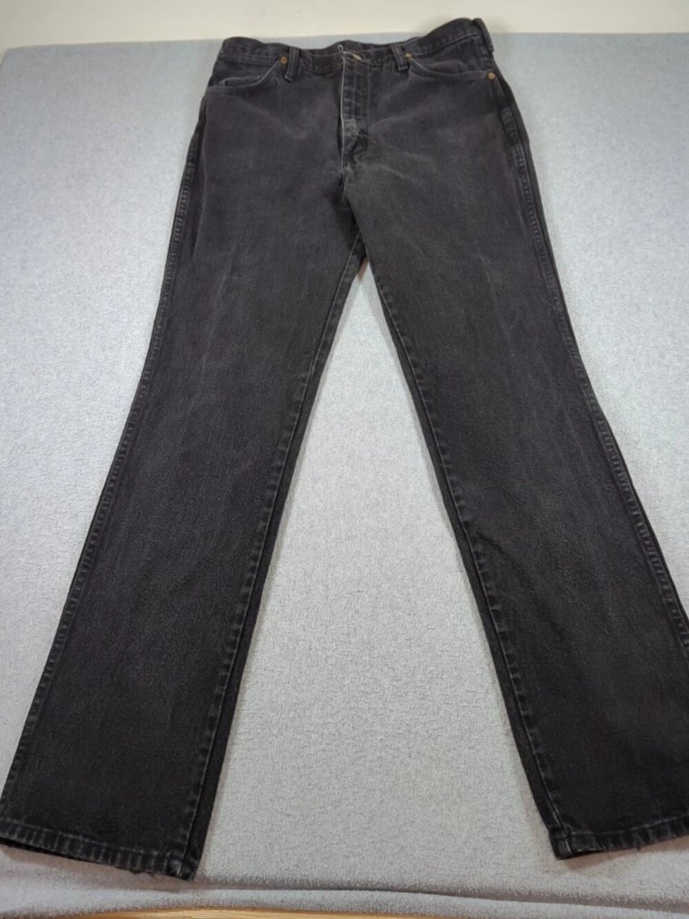 Wrangler Jeans Men's 35x36 (Actual 34x35) Slim Fit Cowboy Cut 936WBK Made in USA